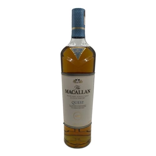 THE MACALLAN (ザ マッカラン) スコッチ 700ml QUEST 未開封 スコットランド