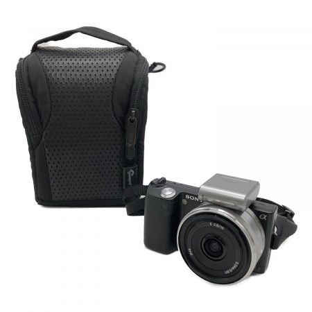 SONY (ソニー) ミラーレス一眼カメラ レンズ:16mm NEX-5 単焦点レンズセット 1670万(総画素) APS-C CMOS 専用電池 SDカード対応 1065612