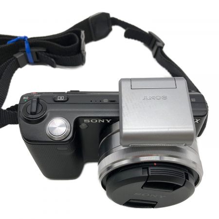 SONY (ソニー) ミラーレス一眼カメラ レンズ:16mm NEX-5 単焦点レンズセット 1670万(総画素) APS-C CMOS 専用電池 SDカード対応 1065612