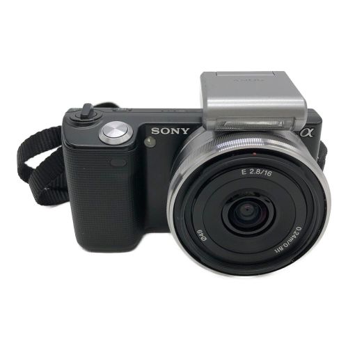 SONY (ソニー) ミラーレス一眼カメラ レンズ:16mm NEX-5 単焦点レンズ ...
