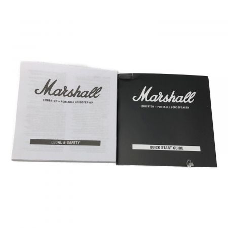 Marshall (マーシャル) Emberton Black and Brass