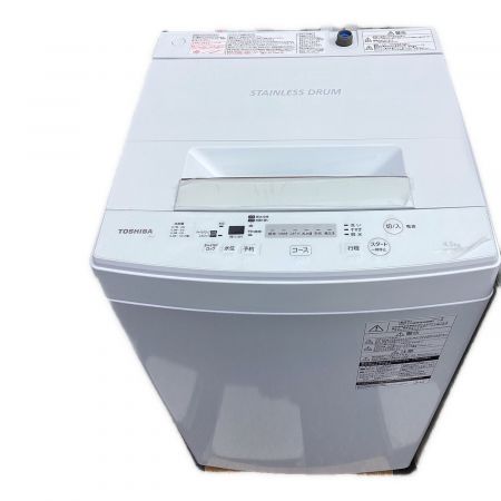 TOSHIBA (トウシバ) 全自動洗濯機 4.5kg AW-45M5 2017年製 クリーニング済