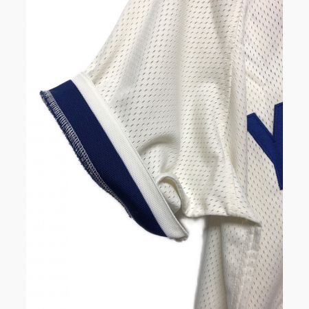 横浜ベイスターズ (ベイスターズ) 半袖シャツ ブルー×ホワイト サイズ:L
