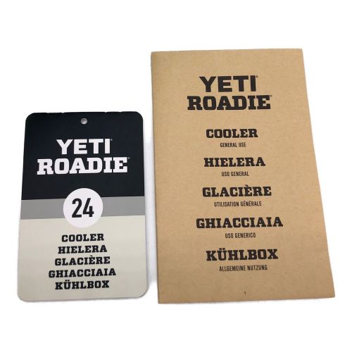 Yeti (イエティ) クーラーボックス 黄緑 ROADIE24 HARD COOLER Canopy Green