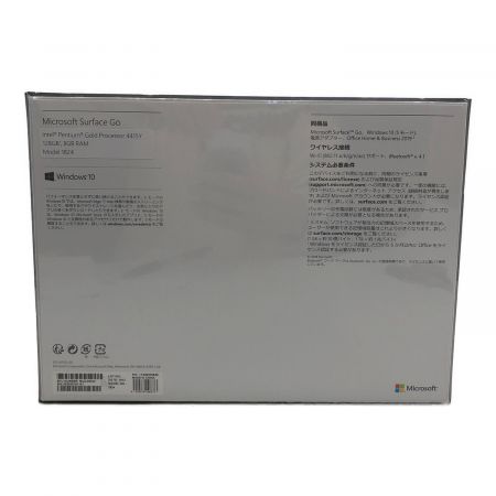 Microsoft (マイクロソフト) タブレットPC 未使用 surface Go Consumer モデル 1824 MCZ-00032