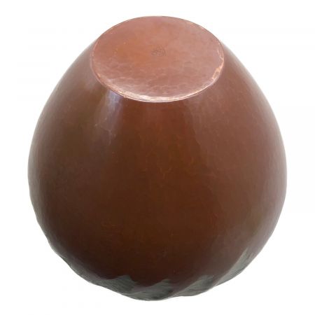 玉川堂 (ギョクセンドウ) 銅製花瓶 グレー×ブラウン