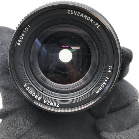 ZENZA BRONICA (ゼンザブロニカ) 中判カメラ用レンズ 40mm -