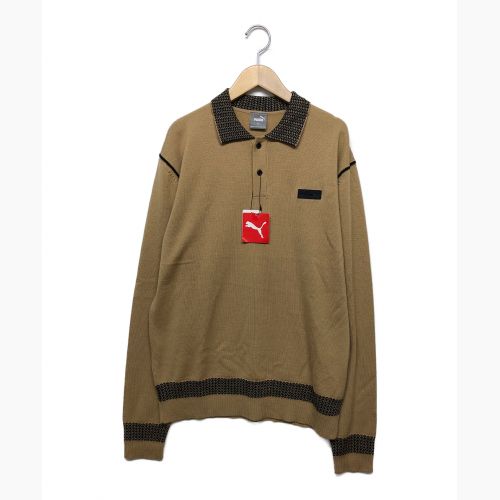 PUMA (プーマ) ゴルフウェア(トップス) ブラウン サイズ:XL 未使用品