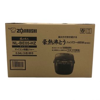 象彦 (ゾウヒコ) マイコン炊飯ジャー NL-BE05-HZ 3合(0.54L) 程度S(未使用品) 未使用品