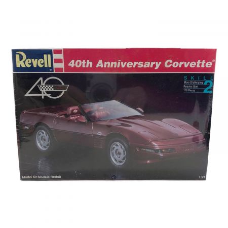 Revell (レベル) ミニカー 1/24サイズ 40周年アニバーサリー コルベット Anniversary Corvette