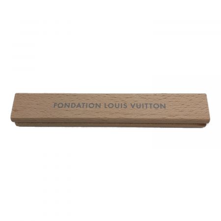 FONDATION LOUIS VUITTON (フォンダシオン ルイ・ヴィトン) ボールペン ナチュラル 木製 ルイヴィトン美術館限定
