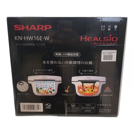 SHARP (シャープ) 自動調理鍋 KN-HW16E-W