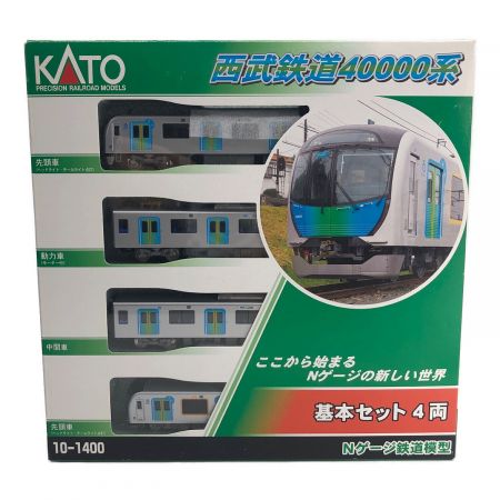 KATO (カトー) Nゲージ 基本セット4両 西武鉄道4000系