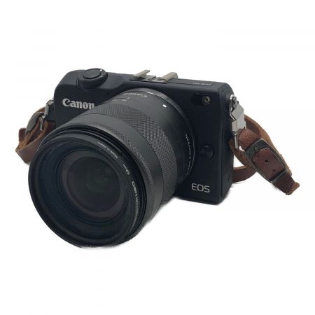 CANON (キャノン) ミラーレス一眼カメラ EOS M2 レンズセット 1800万(有効画素) APS-C CMOS 専用電池 SDカード対応 -