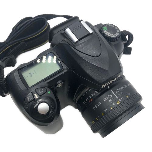 Nikon (ニコン) デジタル一眼レフカメラ D50 レンズセット 624万(総画素) APS-C  CCD 専用電池 SDカード対応 レンズ:50mm 1:1.8D -