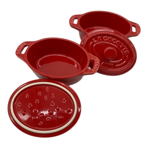 Staub (ストウブ) オーバル ミニココットベア 11cm 40511-869