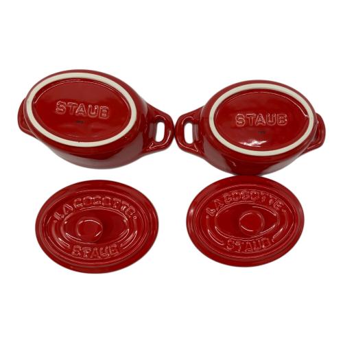 Staub (ストウブ) オーバル ミニココットベア 11cm 40511-869