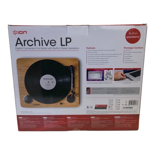 ION Audio Archive LP 激し レコードプレーヤー