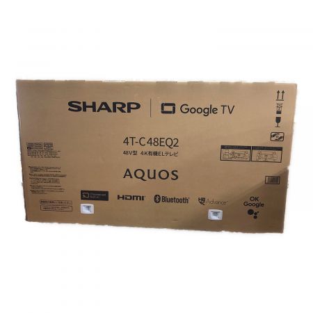 SHARP (シャープ) 4K有機ELテレビ 4T-C48EQ2 2022年モデル 48インチ -