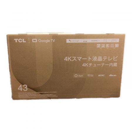 TCL (ティーシーエル) 液晶テレビ 43P745 2023年モデル 43インチ -