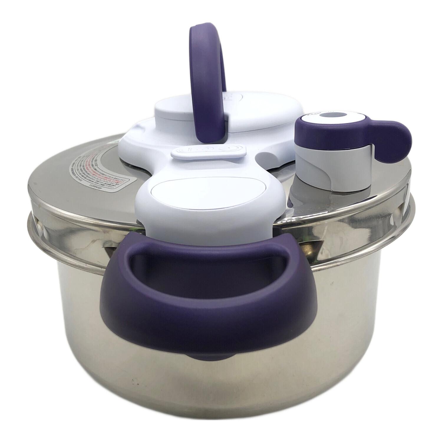 美品 T-fal クリプソミニットパーフェクト6リットル 圧力鍋　使用２回のみ クリプソ ミニット （送料無料）ティファール T-fal 圧力鍋