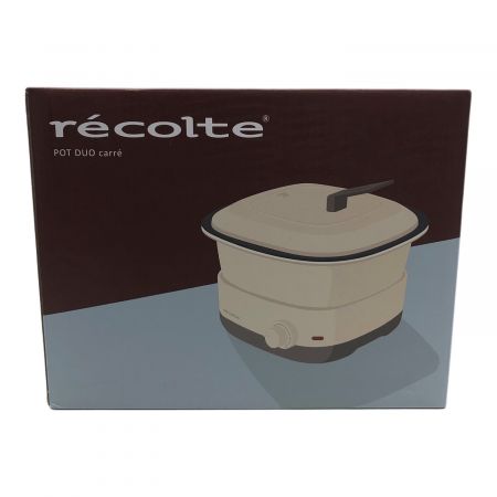 recolte (レコルト) ホットプレート RPD-4