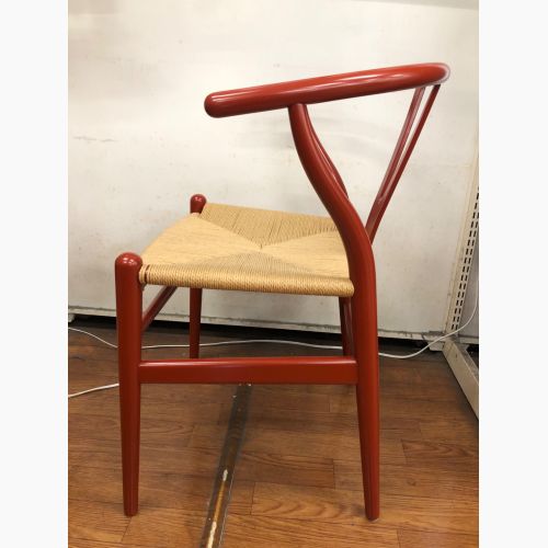 Carl Hansen&Son (カールハンセンアンドサン) Yチェア レッド×ブラウン SN:332779