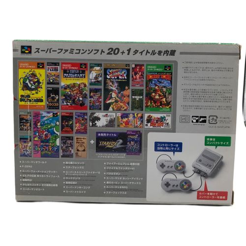 Nintendo (ニンテンドウ) スーパーファミコン クラシックミニ CLV-301 4902370537147