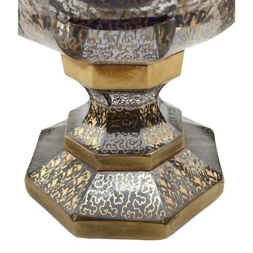 Bohemia (ボヘミア) 花瓶 * 金彩劣化有・本体のみ 高さ24cm