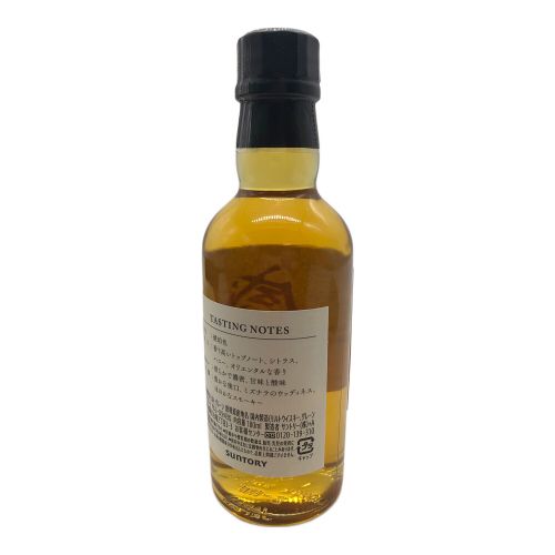 サントリー 100周年記念ウイスキー 180ml  感謝 未開封