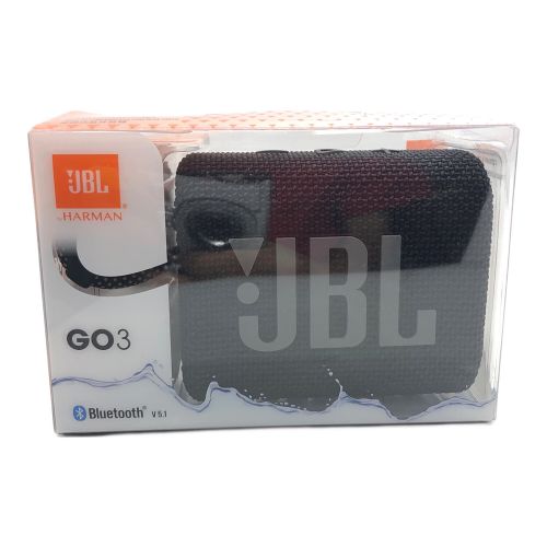 JBL (ジェービーエル) Bluetooth対応スピーカー go3 未使用品