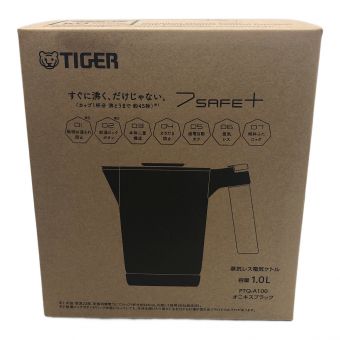 Tiger (タイガー) 蒸気レス電気ケトル PTQ-A100 1.0L 程度S(未使用品) 未使用品