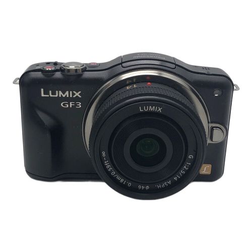 Panasonic LUMIX ミラーレス一眼カメラ レンズ:14mm/F2.5 DMC-GF3 レンズキット 1306万(総画素) フォーサーズ 4/3型 LiveMOS 専用電池 SDカード対応 FS1HA001399