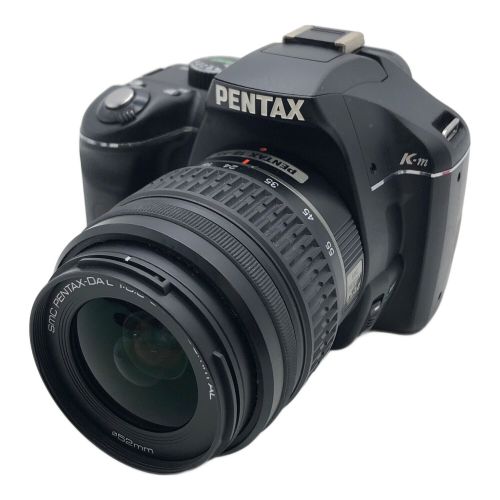 PENTAX (ペンタックス) デジタル一眼レフカメラ K-m レンズセット 1075万(総画素) APS-C CCD 乾電池式 SDカード対応 3369790