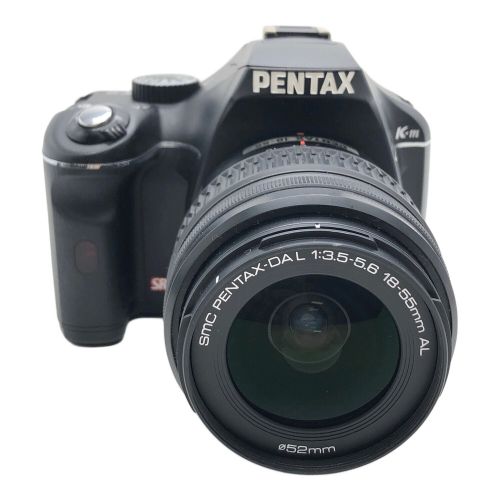 PENTAX (ペンタックス) デジタル一眼レフカメラ K-m レンズセット 1075万(総画素) APS-C CCD 乾電池式 SDカード対応 3369790