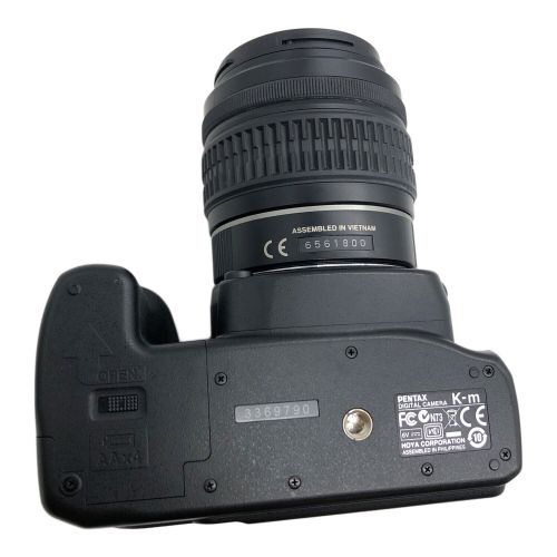 PENTAX (ペンタックス) デジタル一眼レフカメラ K-m レンズセット 1075万(総画素) APS-C CCD 乾電池式 SDカード対応 3369790