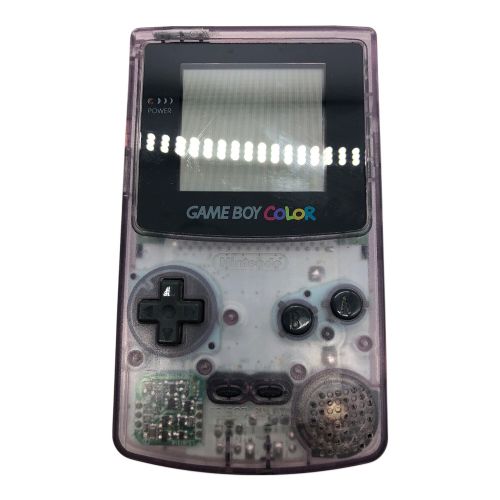 Nintendo (ニンテンドウ) GAMEBOY COLOR クリアパープル CGB-001 通電確認済 -