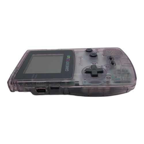 Nintendo (ニンテンドウ) GAMEBOY COLOR クリアパープル CGB-001 通電確認済 -