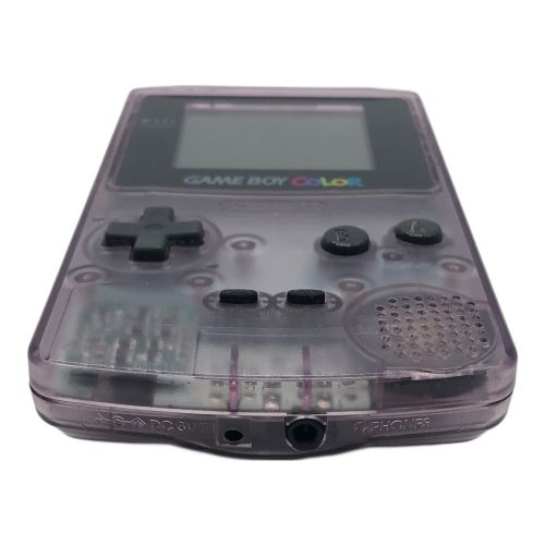 Nintendo (ニンテンドウ) GAMEBOY COLOR クリアパープル CGB-001 通電確認済 -