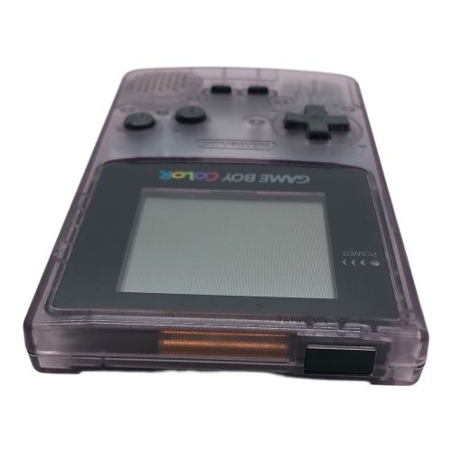 Nintendo (ニンテンドウ) GAMEBOY COLOR クリアパープル CGB-001 通電確認済 -