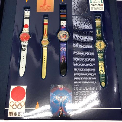 SWATCH (スウォッチ) 腕時計 1996年アトランタオリンピック記念モデル オリンピックゲームコレクション クォーツ 動作保証無し