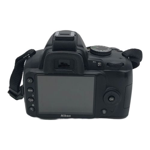 Nikon (ニコン) デジタル一眼レフカメラ 液晶周辺暗い D3000 ボディ 1075万(総画素) APS-C CCD 専用電池 SDカード対応 標準:ISO100～1600 拡張:ISO3200相当 2032694