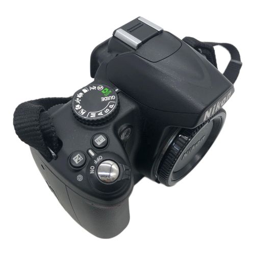 Nikon (ニコン) デジタル一眼レフカメラ 液晶周辺暗い D3000 ボディ 1075万(総画素) APS-C CCD 専用電池 SDカード対応 標準:ISO100～1600 拡張:ISO3200相当 2032694