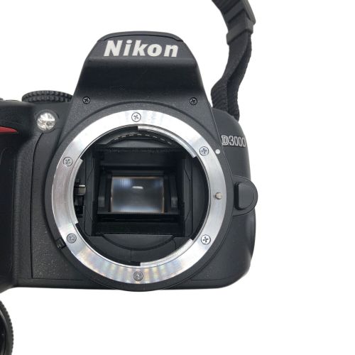 Nikon (ニコン) デジタル一眼レフカメラ 液晶周辺暗い D3000 ボディ 1075万(総画素) APS-C CCD 専用電池 SDカード対応 標準:ISO100～1600 拡張:ISO3200相当 2032694