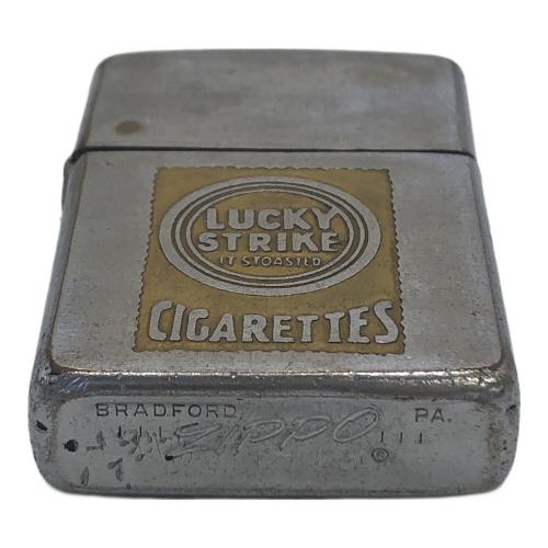 ZIPPO（ジッポ）　ZIPPO LUCKY STRIKE ヴィンテージ品 1968年製造　※噛み合わせズレ