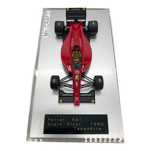 Mr.CRAFT TAMEO KITS ミニカー Alain Prost 1990 Ferrari 641