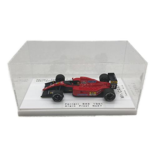 Mr.CRAFT TAMEO KITS ミニカー Alain Prost No27 Ferrari 643 1991