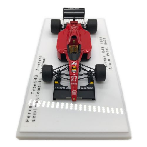 Mr.CRAFT TAMEO KITS ミニカー Alain Prost No27 Ferrari 643 1991