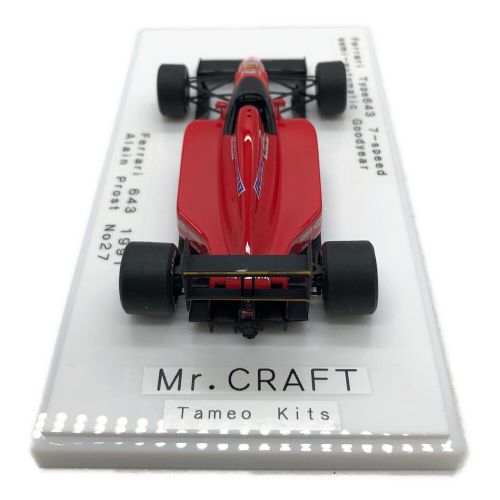 Mr.CRAFT TAMEO KITS ミニカー Alain Prost No27 Ferrari 643 1991