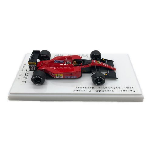 Mr.CRAFT TAMEO KITS ミニカー Alain Prost No27 Ferrari 643 1991